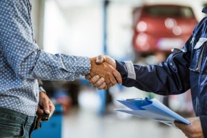 Applying for a Business Loan - Handshake