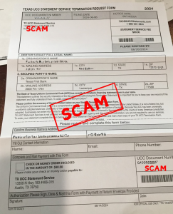 UCC Scam Example