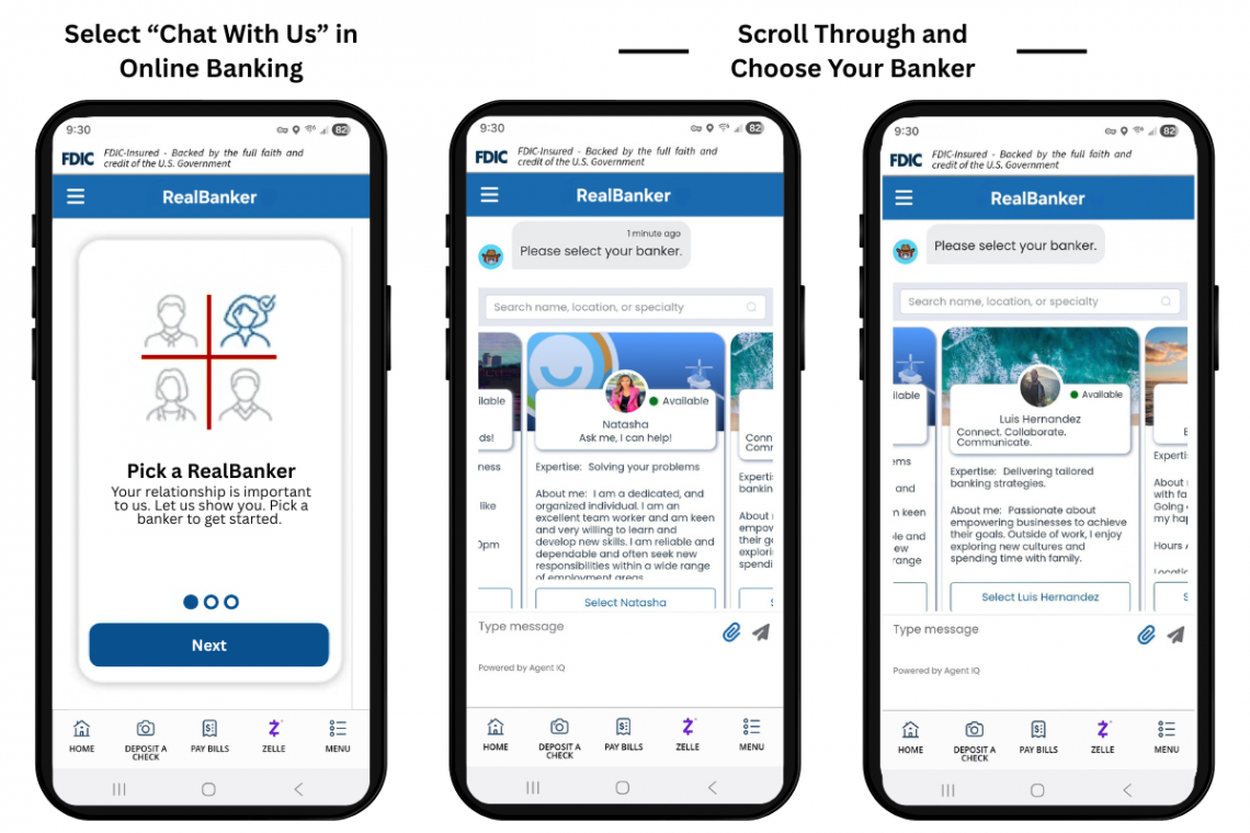Select Your RealBanker
